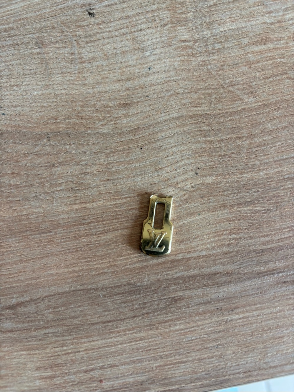Authentic louis Vuitton zipper pull
